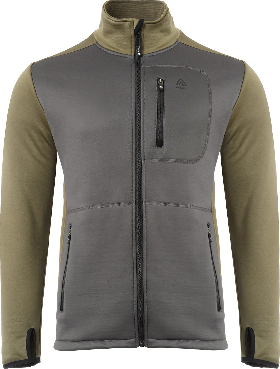 Aclima Men's WoolShell Jacket Gray Pinstripe/Tarmac | Buy Aclima Men's WoolShell Jacket Gray Pinstripe/Tarmac here | O