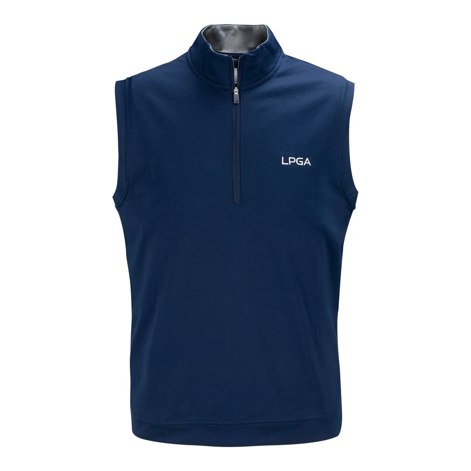 Adidas LPGA Golf Men's Authentic Quarter Zip Vest