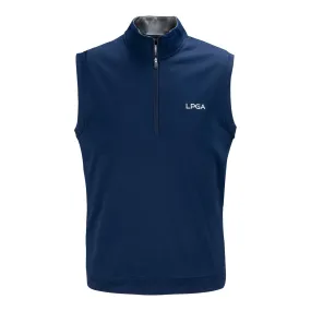 Adidas LPGA Golf Men's Authentic Quarter Zip Vest