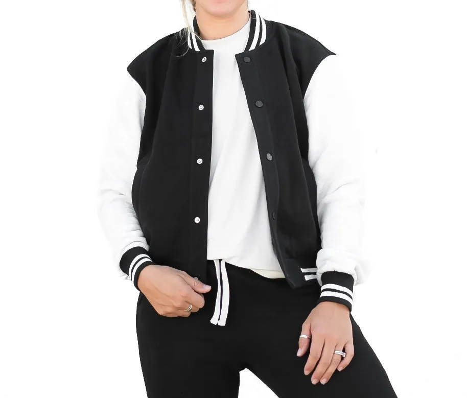 Adult Varsity Jacket - Black