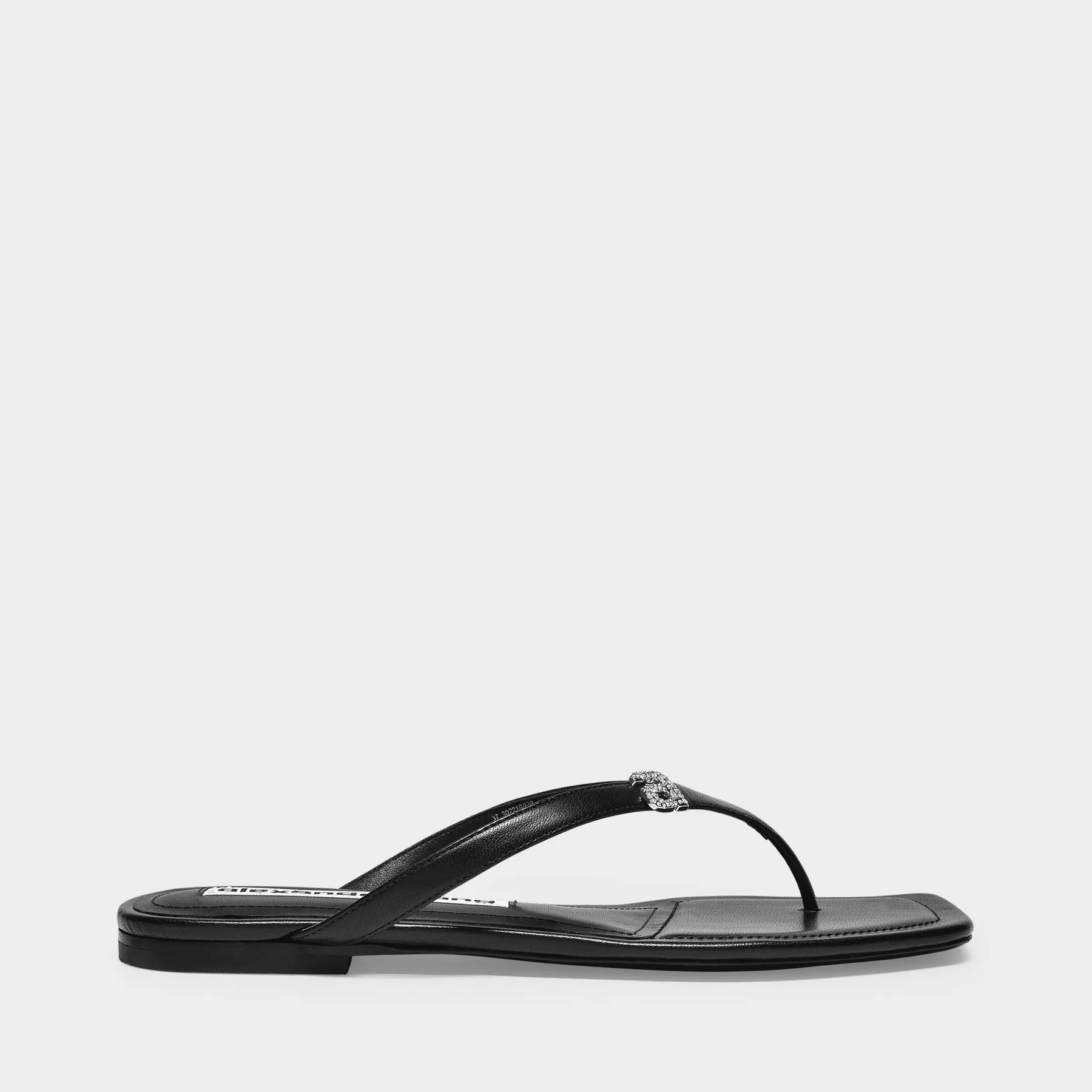 Alexander Wang  Ivy Sandals in Black Leather