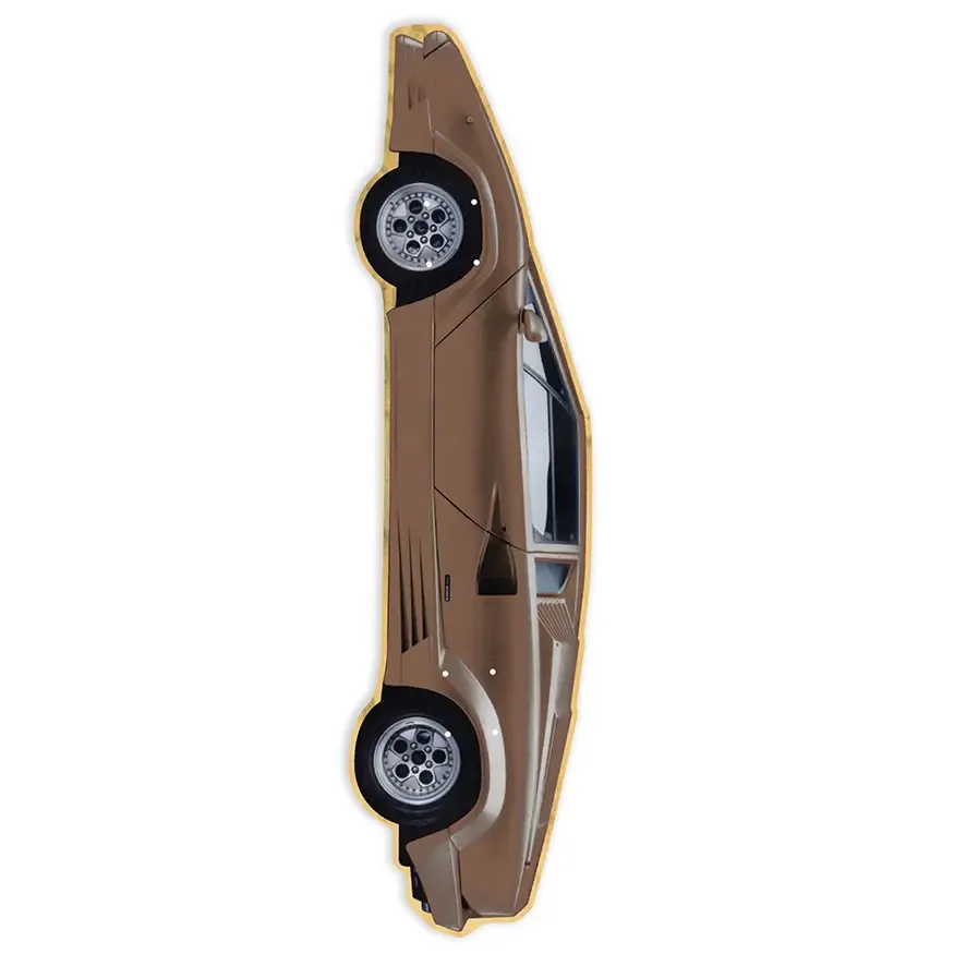 Alltimers Skateboards x Bronze 56K Lambo Cruiser Deck 7.75