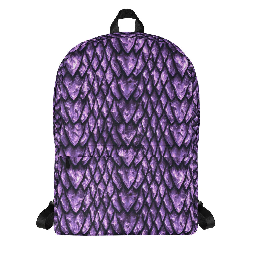 Amethyst Dragon Scale Backpack