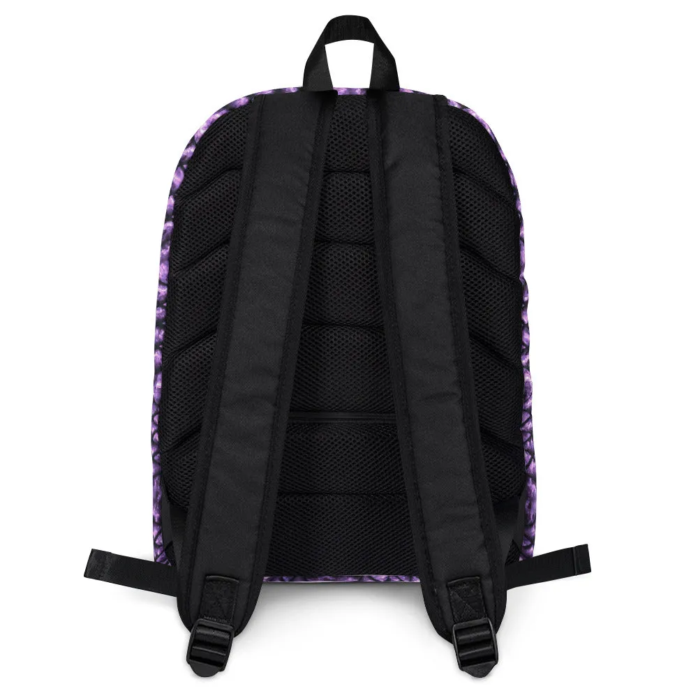 Amethyst Dragon Scale Backpack