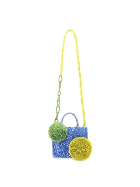 ANTEPRIMA X BEA BONGIASCA - CROSSBODY BAG IN BLUE