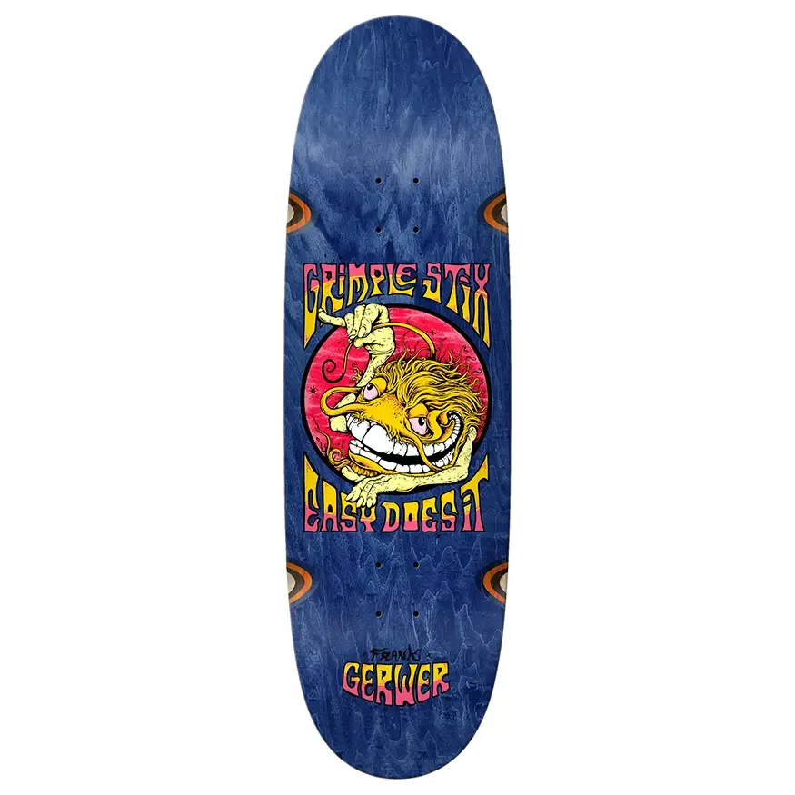 Anti Hero Skateboards Gerwer Grimple Asphalt Animals Deck 10.0