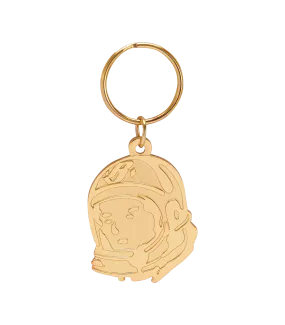 ASTRO HELMET KEYRING - GOLD