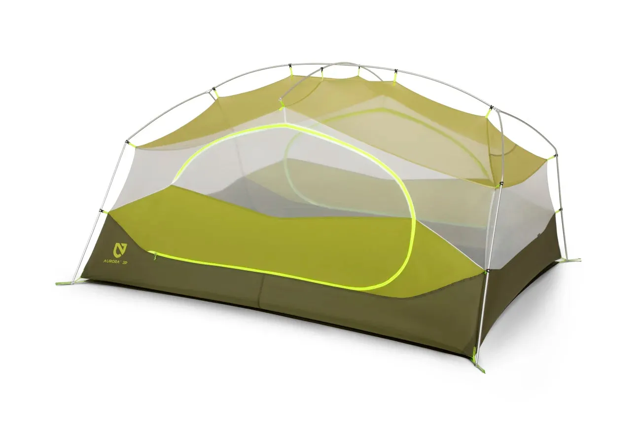 Aurora 3P Backpacking Tent & Footprint - Nova