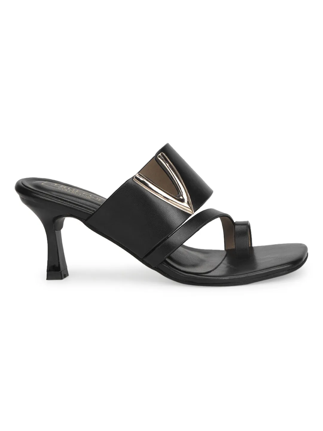 Black PU Square Toe Stiletto Mules (TC-SLC-R502-BLK)