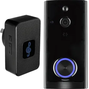 Brilliant Smart Wifi HD Video Camera Door Bell Chime Phone Audio Security