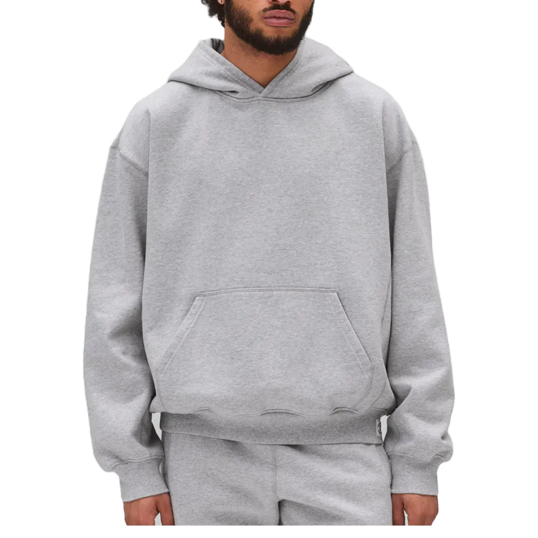 BRUSHED FLEECE '97 RELAXED HOODIE HEATHER GREY