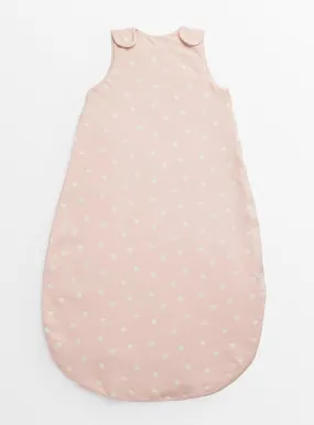 Buy Pink Spot Print 1.5 Tog Sleeping Bag 18-24 months | Sleepsuits and pyjamas | Tu