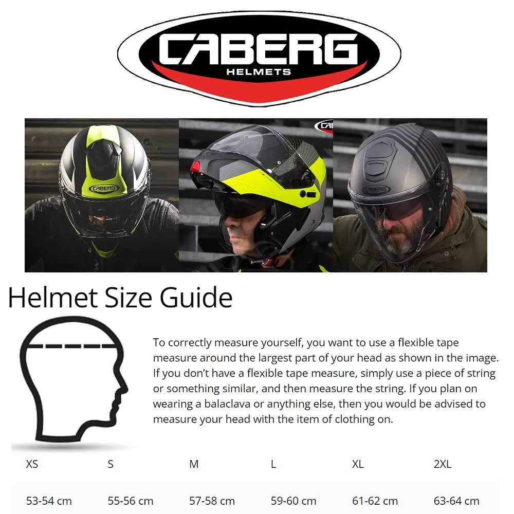 Caberg Tourmax X Sarabe Helmet - Gun/Black/Yellow