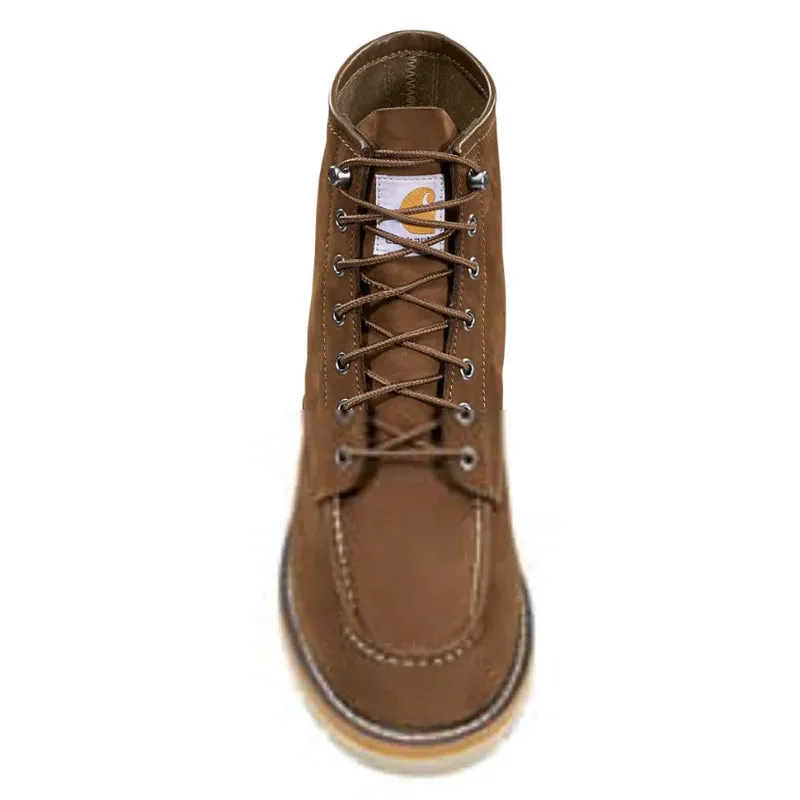 Carhartt Men's Moc 6 Soft Toe Wedge Work Boot 9.5W Brown