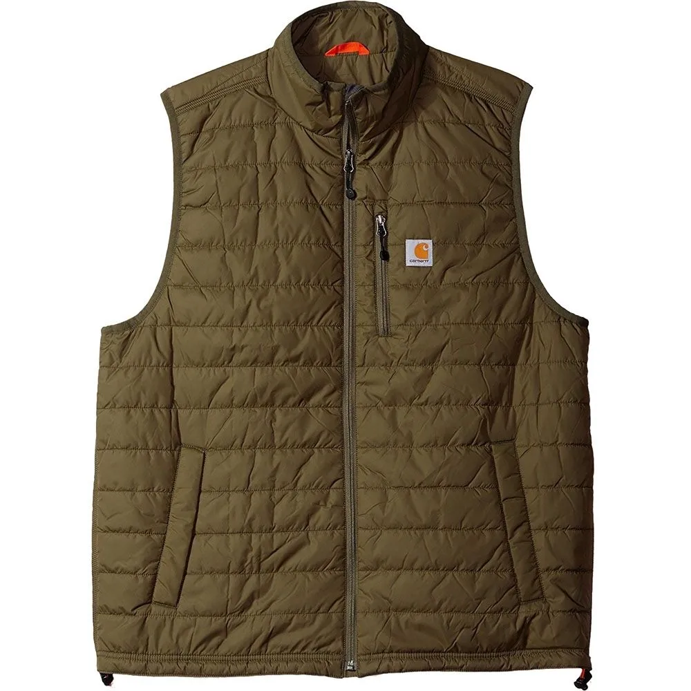 Carhartt Mens Gilliam Nylon Polyester Insulated Vest Gilet Bodywarmer