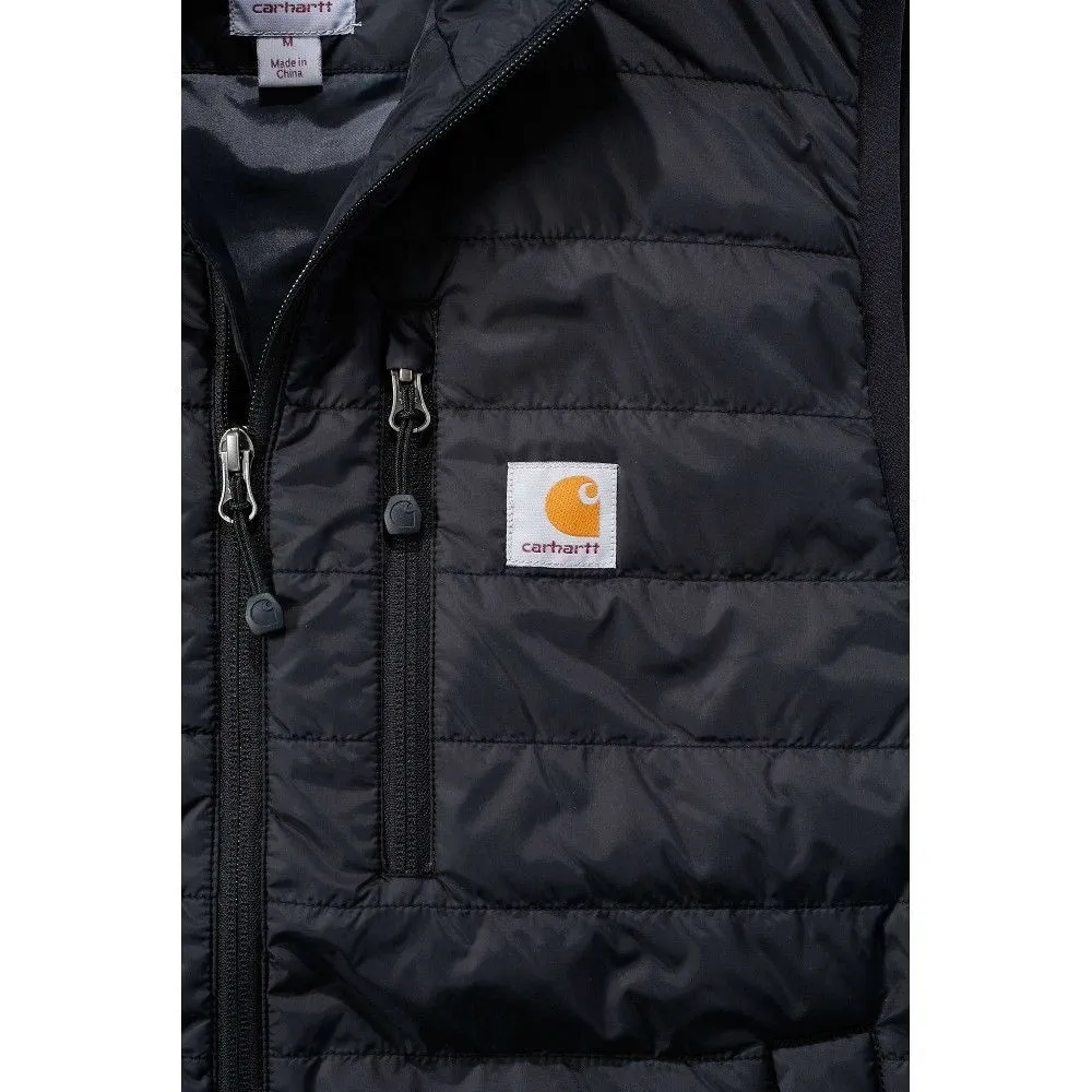 Carhartt Mens Gilliam Nylon Polyester Insulated Vest Gilet Bodywarmer