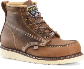 Carolina Men's - 6 USA Made Wedge Work Boot - Moc toe