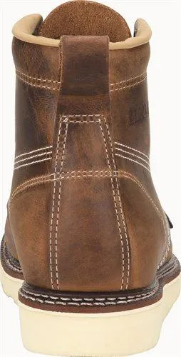 Carolina Men's - 6 USA Made Wedge Work Boot - Moc toe