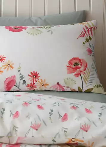 Catherine Lansfield Ella Poppy Duvet Cover Set | Kaleidoscope