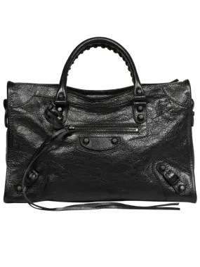 Classic City Small Shoulder Bag in Black