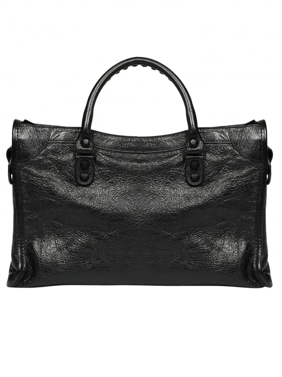 Classic City Small Shoulder Bag in Black