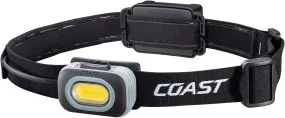 COAST 560 Lumen Dual Color LED Headlamp with Flood and Spot Beams RL10