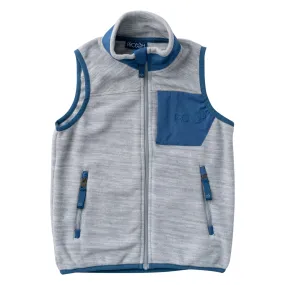 Colorblock Fleece Vest