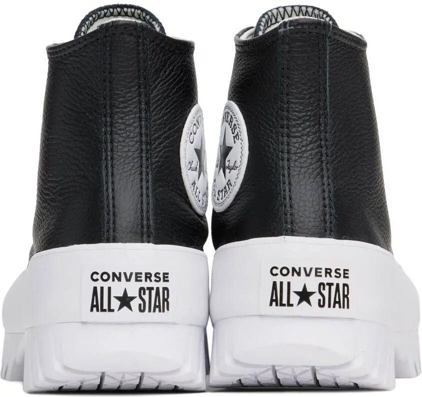 Converse Black Leather Chuck Taylor All Star Lugged 2.0 Sneakers