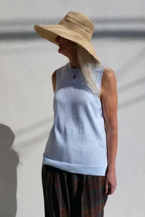 Cotton Tank Top - Glacier