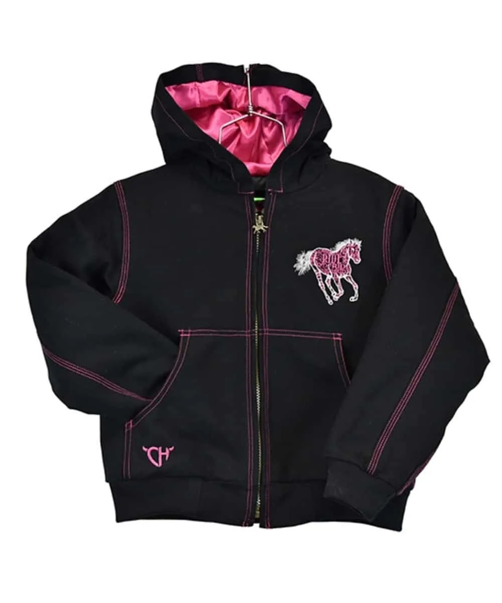 Cowgirl Hardware Girls' Ride Horse Jacket