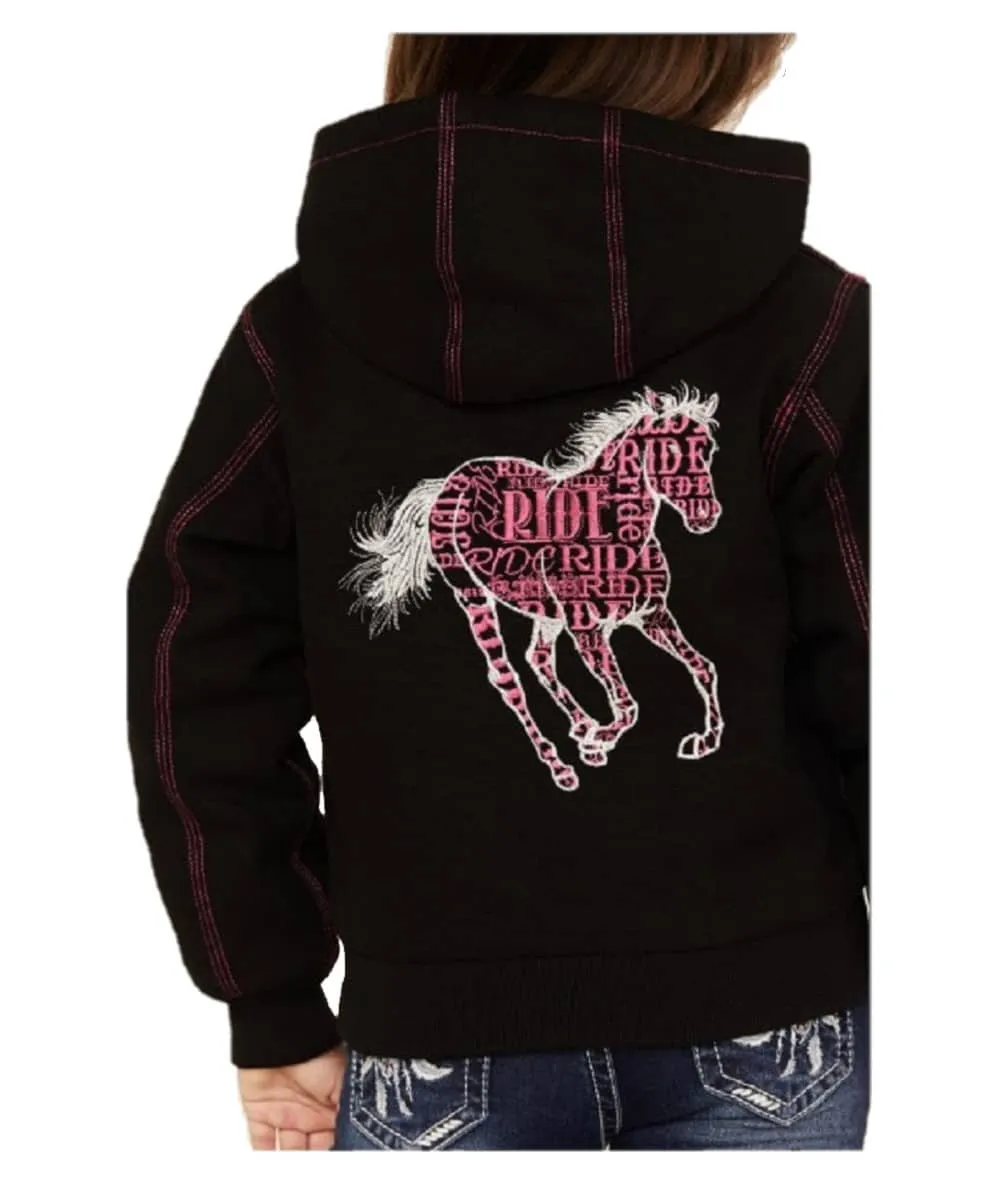 Cowgirl Hardware Girls' Ride Horse Jacket