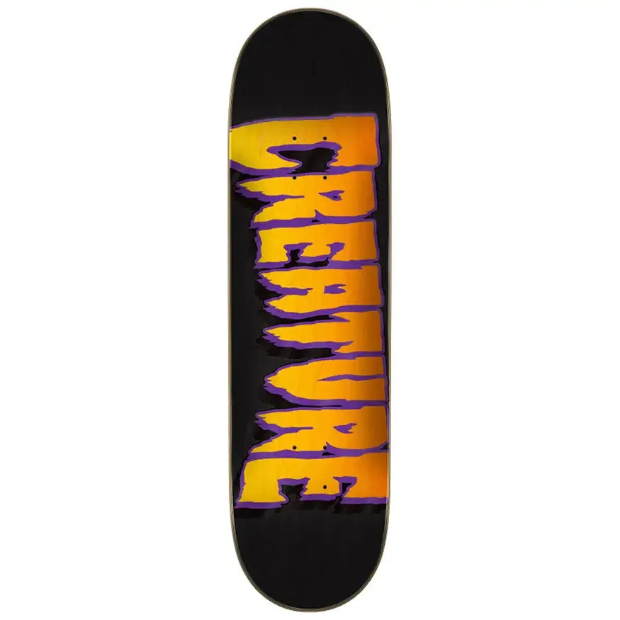 Creature Skateboards Logo Outline Stumps Deck 8.51