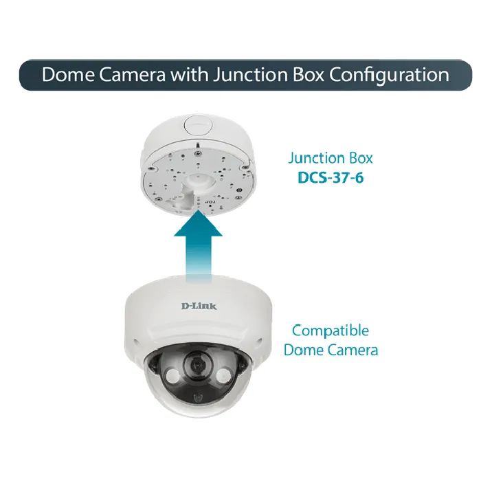 D-Link DCS-37-6 Junction Box for Camera White