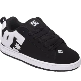 DC Shoes Mens Court Graffik Leather Trainers