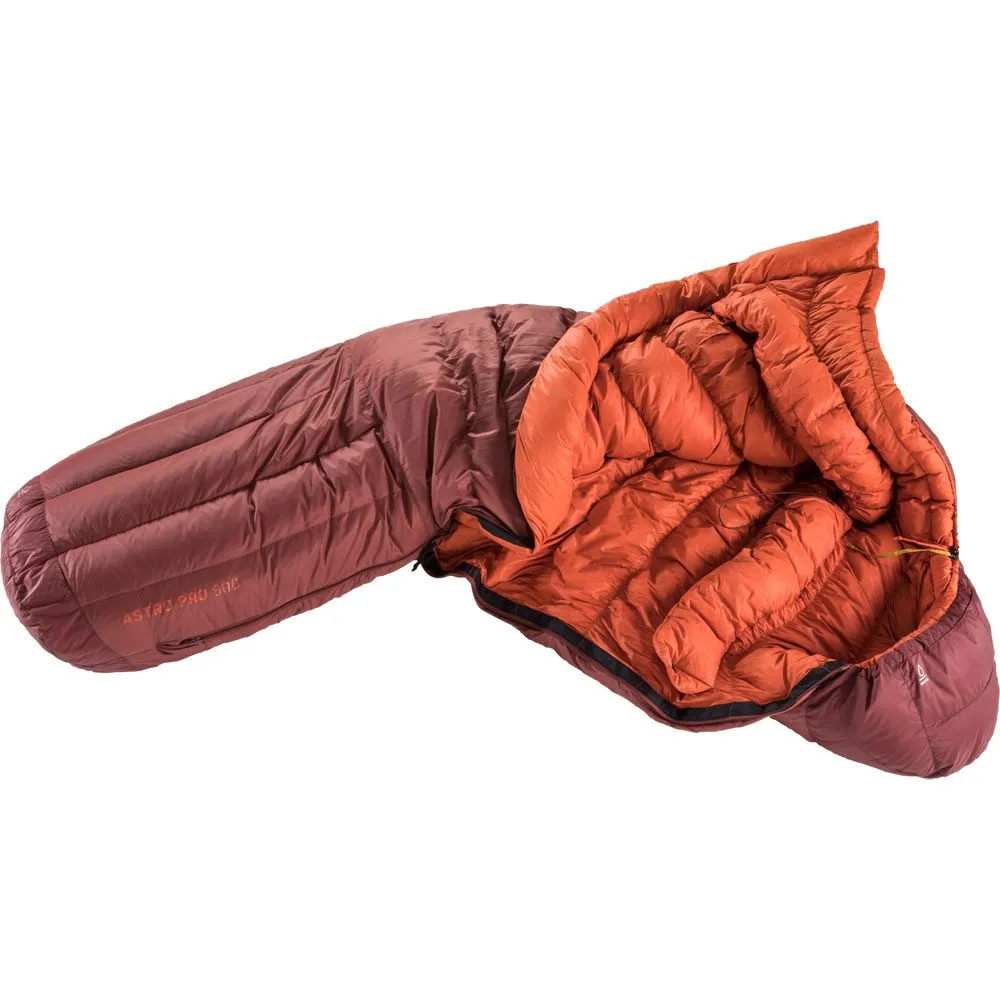 deuter - Astro Pro 800 L Down Sleeping Bag redwood paprika