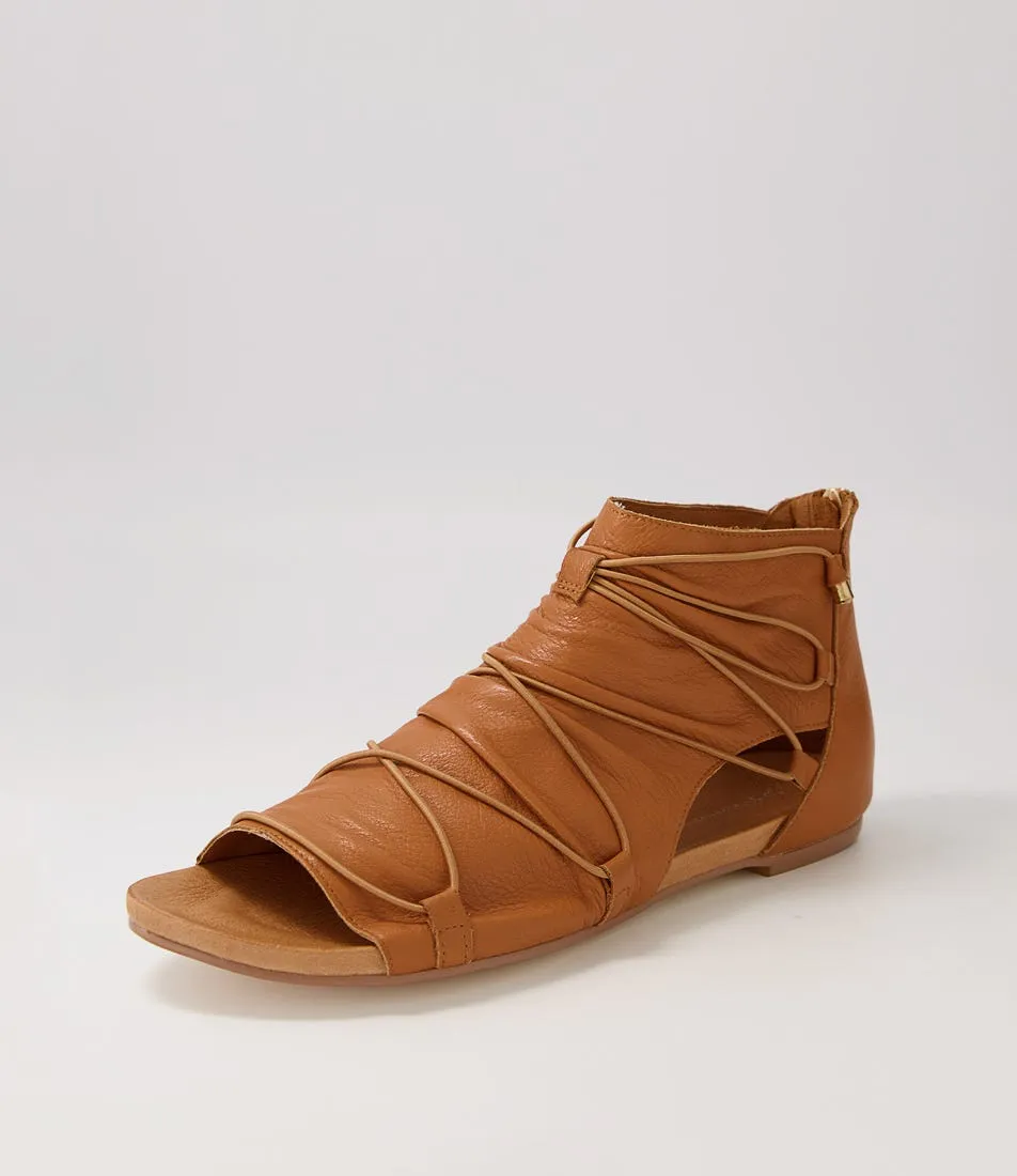 DJANGO & JULIETTE Javi Lrg Scotch Leather Sandals