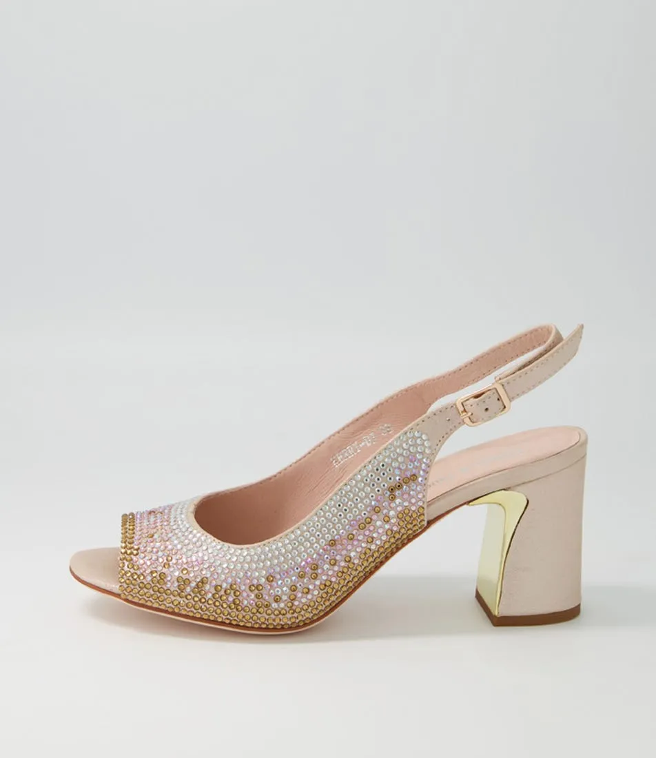 DJANGO & JULIETTE Kerry Rose Shimmer Multi Sandals