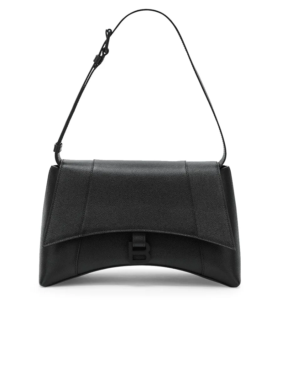 Downtown Medium Shoulder Bag in Black