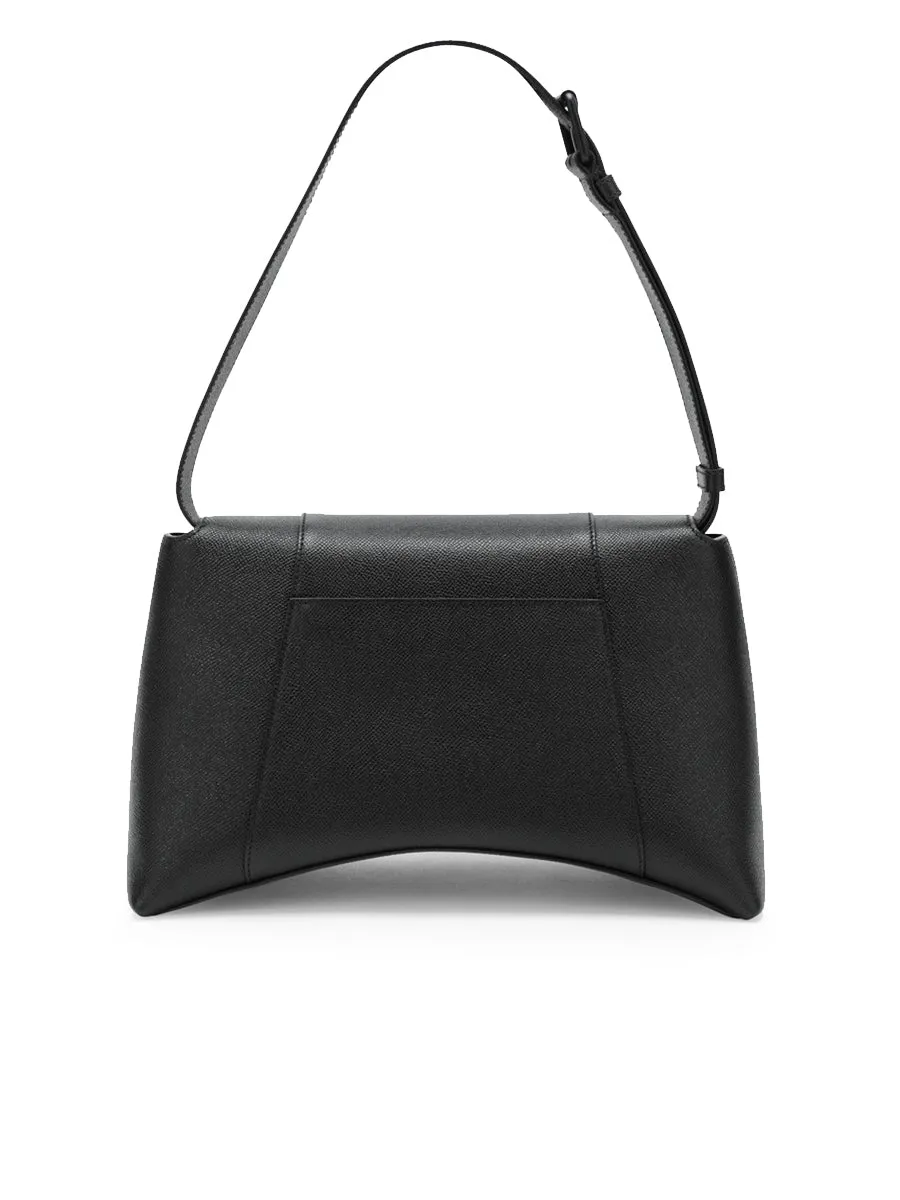 Downtown Medium Shoulder Bag in Black