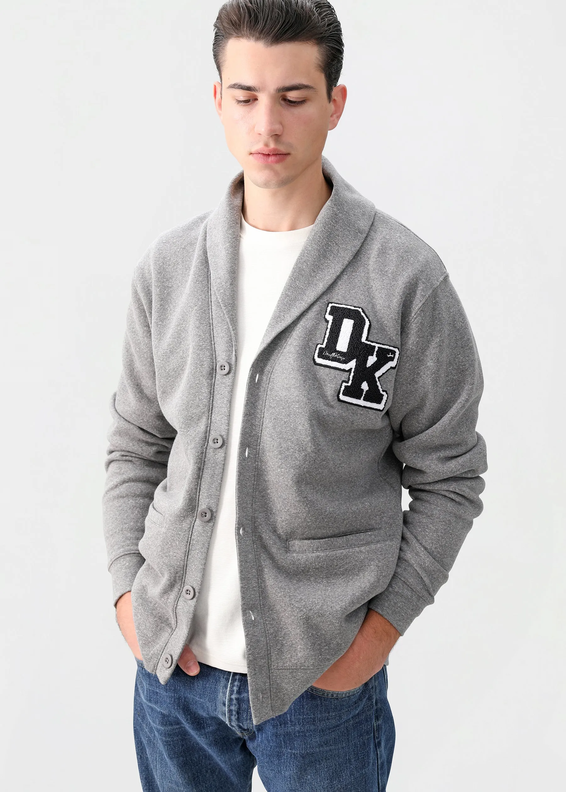 DraftKings x Sportiqe Henshaw Varsity Cardigan