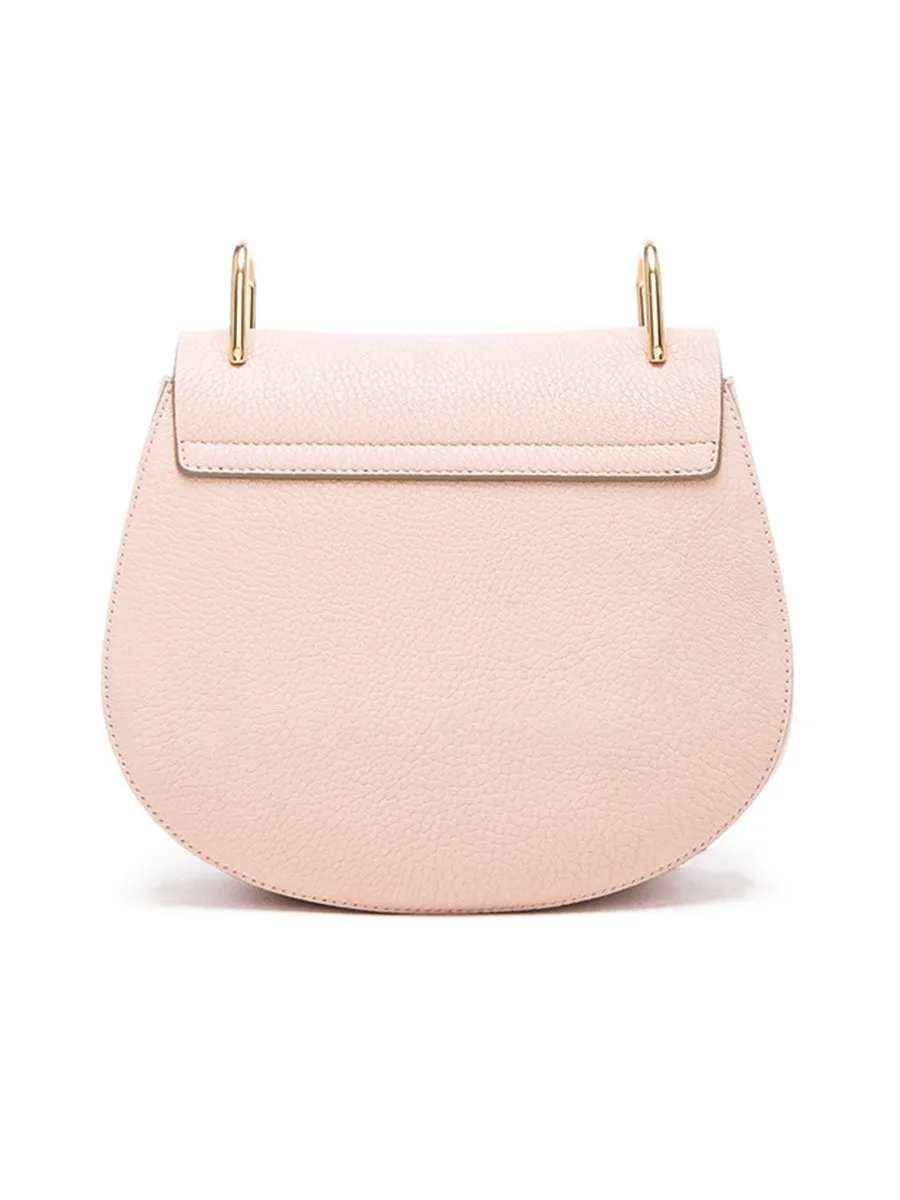 Drew Shoulder Bag in Cement Pink