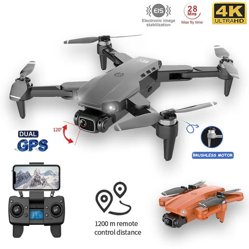 Drone 4K Dual HD Camera Professional Aerial Photography Distance 1200M