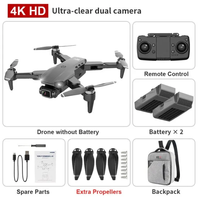 Drone 4K Dual HD Camera Professional Aerial Photography Distance 1200M