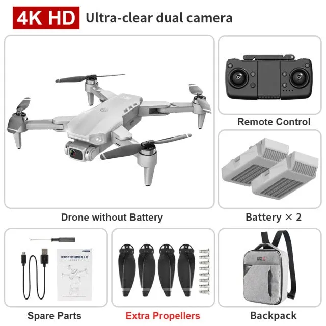 Drone 4K Dual HD Camera Professional Aerial Photography Distance 1200M