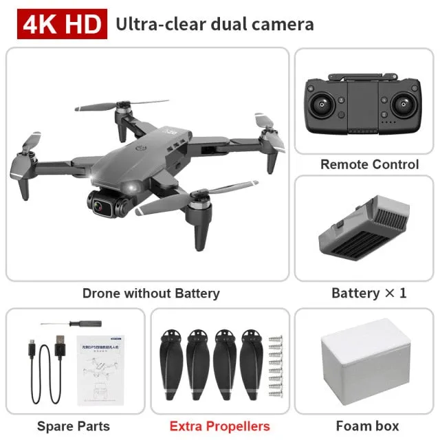 Drone 4K Dual HD Camera Professional Aerial Photography Distance 1200M