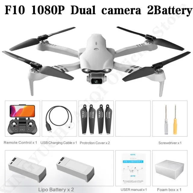 Drone 4K HD dual camera GPS5G wide angle FPV distance 2km professional