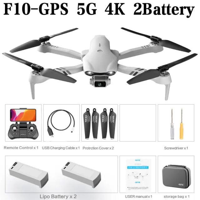 Drone 4K HD dual camera GPS5G wide angle FPV distance 2km professional