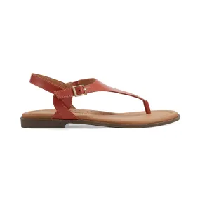 EASY SPIRIT LADIES THONG SANDALS SEREVAN - ORANGE