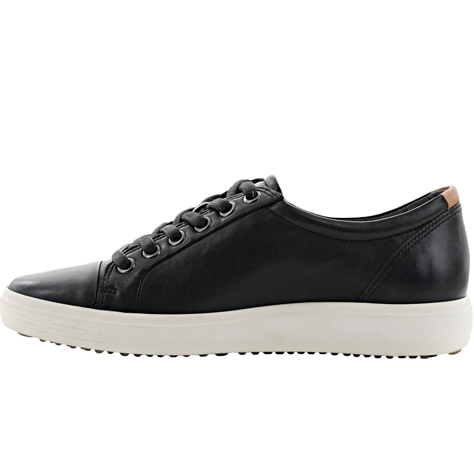 ECCO Womens Soft 7 Leather Trainers