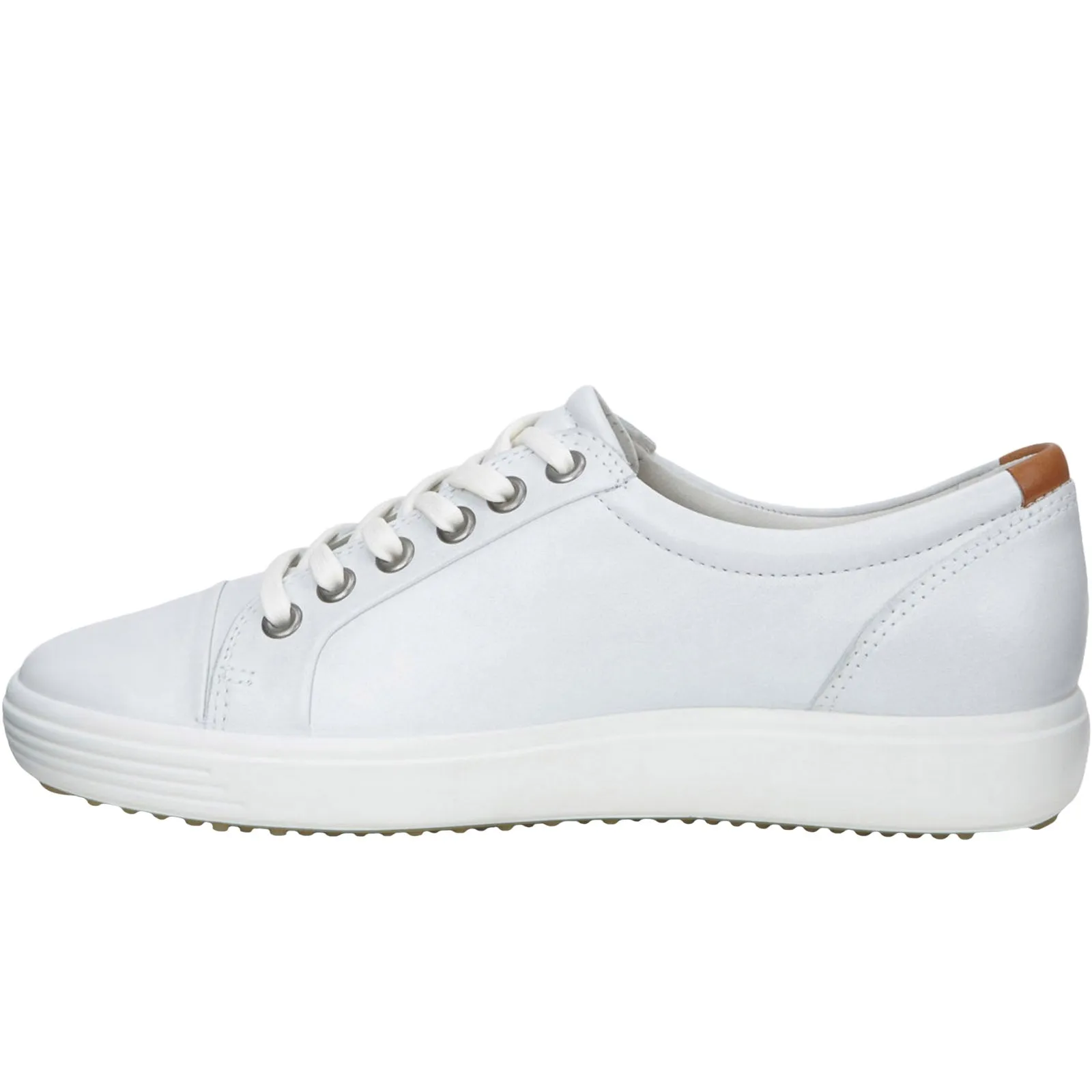 ECCO Womens Soft 7 Leather Trainers